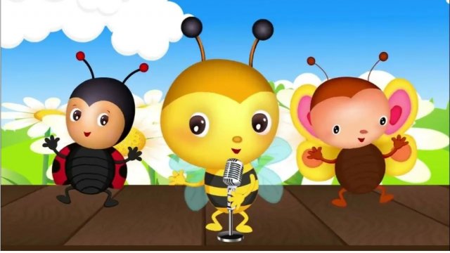 Пчелка жу-жу-жу песни для малышей.