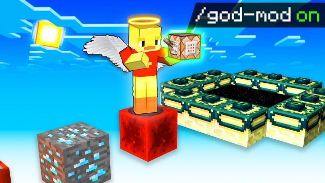 😨Открыл КОМАНДНЫЙ Блок и Стал БОГОМ! Цивилизация БЕЗ БЛОКОВ в Майнкрафт! (ФИНАЛ)