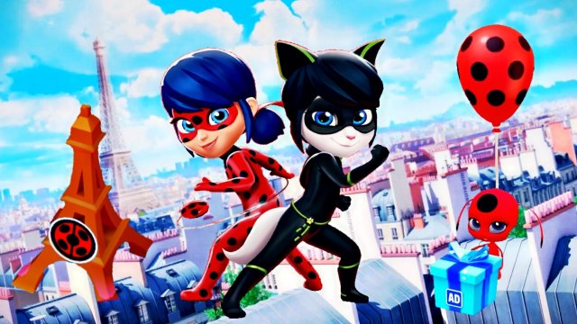 Новое обновление в игре моя говорящая Анджела2 коллаб с Леди Баг🐞 и Супер Котом😼