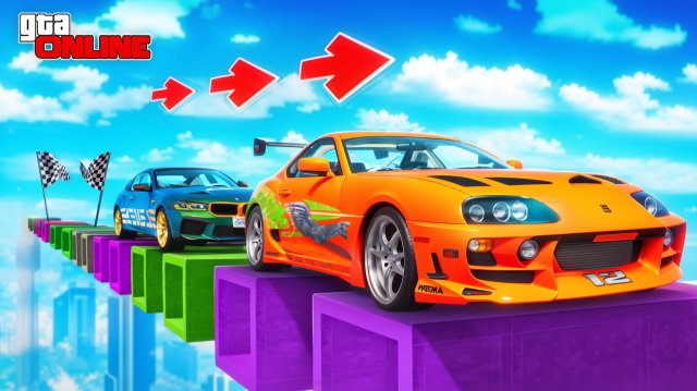 ФОРСАЖ ТАЧКИ ПРОТИВ БЛОГЕРОВ НА СЛОМАННОЙ ДОРОГЕ! КТО ПРОЕДЕТ ДАЛЬШЕ? - ЭКСПЕРИМЕНТЫ ГТА 5