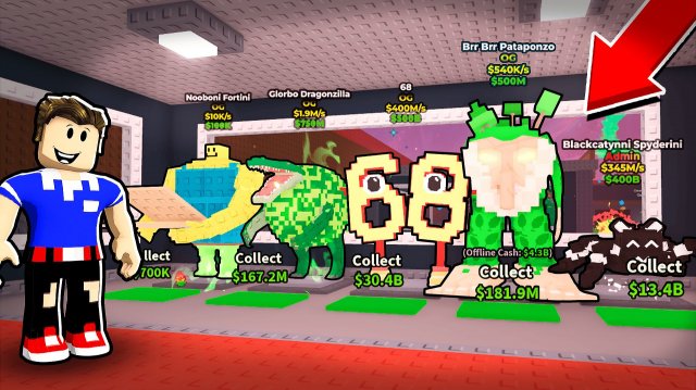 Я УКРАЛ НОВЫЙ 68 БРЕЙНРОТ В РОБЛОКС Steal a Brainrot