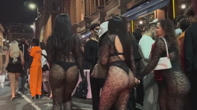 Вы не поверите, Манчестер в ночь Хэллоуина 😱🎃