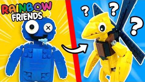 ЛЕГО Распаковываем ВСЕХ РАДУЖНЫХ ДРУЗЕЙ из конструктора LEGO...