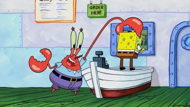 Губка Боб | Каждый раз, когда Сквидвард готовил Крабсбургер | Nickelodeon Cyrillic
