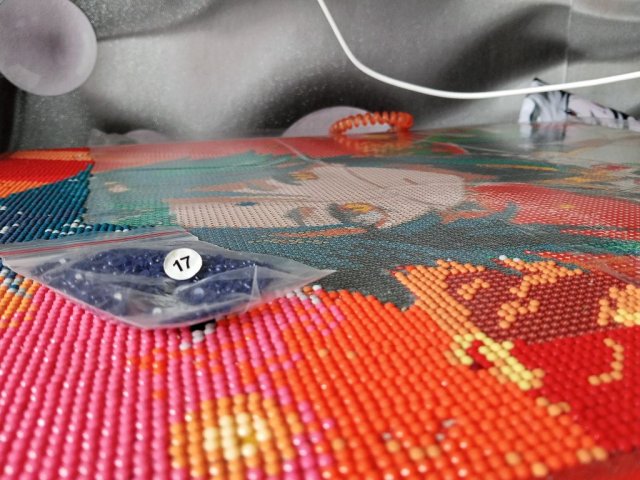 алмазная мозайка сяо часть 1