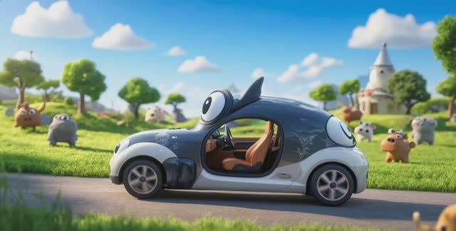 Гонка на облаках: кто быстрее? мультик