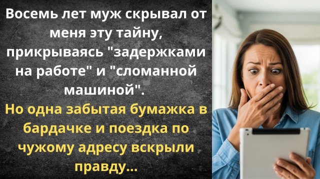 Нашла чек в машине мужа | Истории из жизни