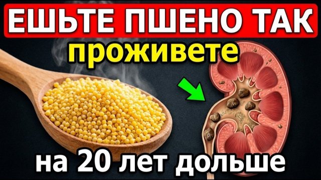 99% людей ЕДЯТ Его НЕПРАВИЛЬНО! А Пшено мощнее таблеток, лечит даже...