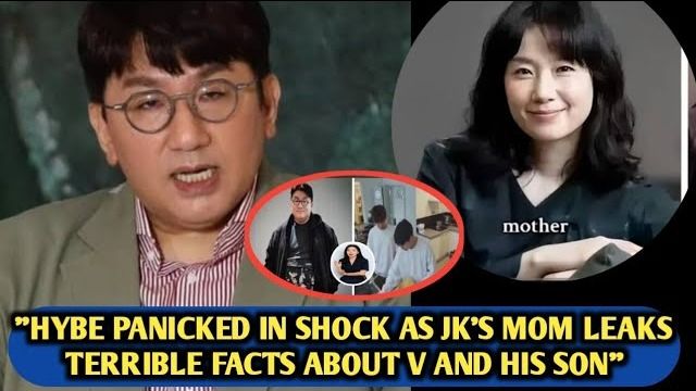 «ХАЙБ в панике! Мама Чонгука раскрыла шоковые факты о Тэхёне и его сыне.