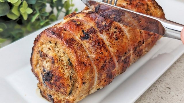 Как запечь мясо к Новому Году? Целый КУСОК МЯСА В ДУХОВКЕ НА ПРАЗДНИК! Сочная Свинина в духовке.