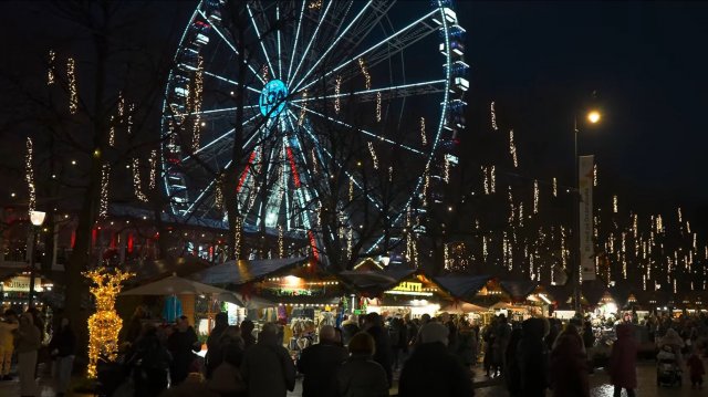 🇧🇻 Рождественская ярмарка в Осло 2025 — Рождество в Зимнем крае | 4K HDR