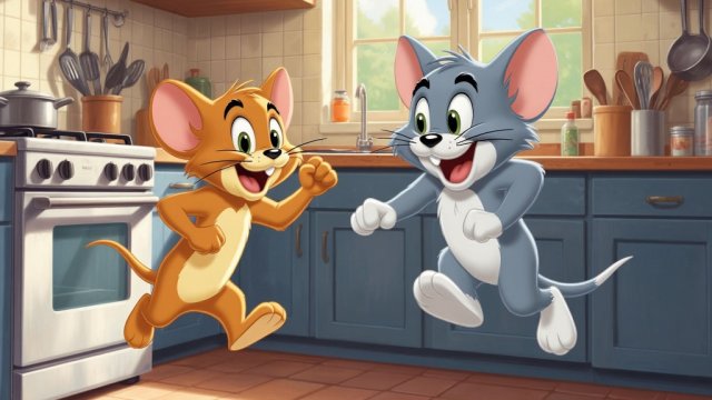 Мультики для детей, Том и Джери новые серии мультфильм/мультик детям