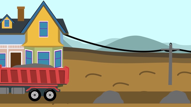 Мультфильм про Стройку. Строим дом. Строительная техника. Серия #3