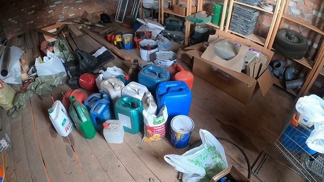 Навожу порядок в гараже! Организация хранения.
