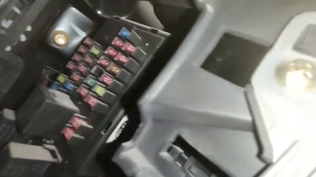 Geely Emgrand EC7 2013 fuse box location inside the dashboard