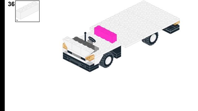 Как собрать газель из лего