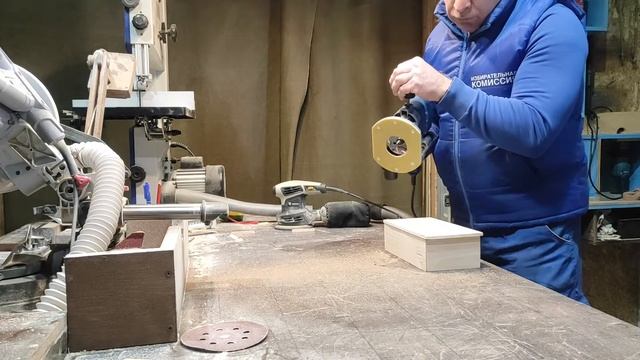 Шкатулка из дерева своими руками/просто и быстро.