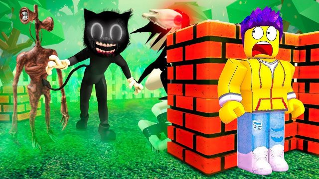 ОНИ УЖЕ БЛИЗКО! МОНСТРЫ ТРЕВОРА ХЕНДЕРСОНА ПРОТИВ ЛЮДЕЙ! SCP МУЛЬТЯШНЫЙ КОТ ОХОТИТСЯ НА НАС В ROBLOX