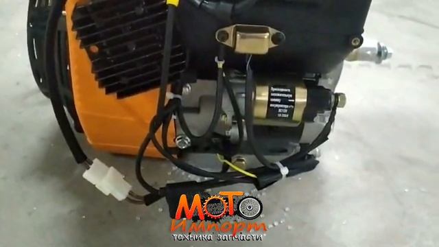 Двигатель Лифан 2V80FD A 29 лс катушка 12В18А240Вт вал прямой 25мм электростартер