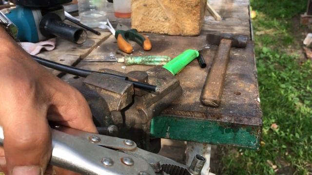 Как Укоротить ТРОС МОТОЦИКЛА