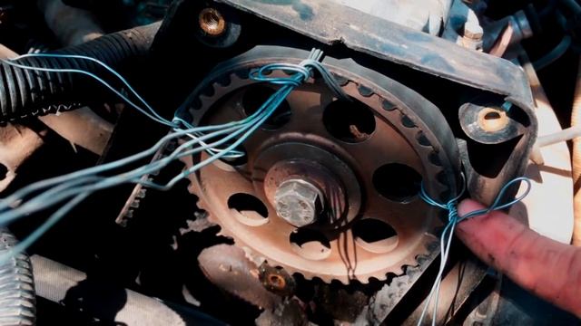 Самый быстрый способ замены сальника распредвала. Нексия.