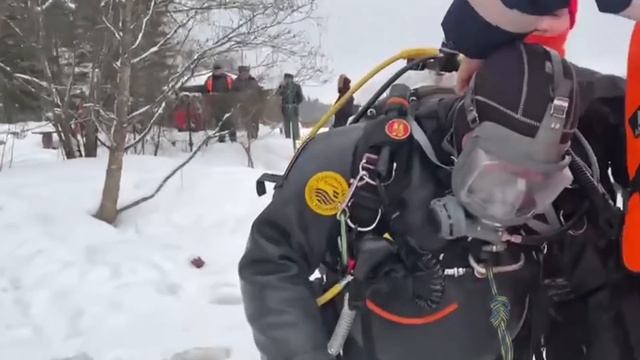 Муж опознал тело женщины, утонувшей в проруби в Ленобласти