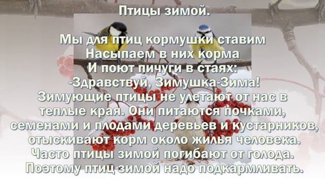 Зимушка - зима! Презентация для детей. Окружающий мир.
