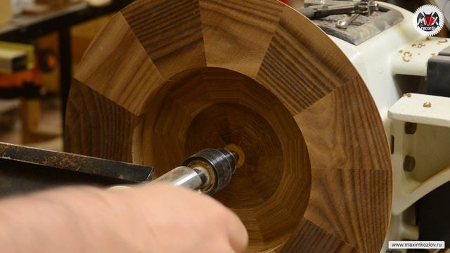 Сегментная тарелка из термодерева