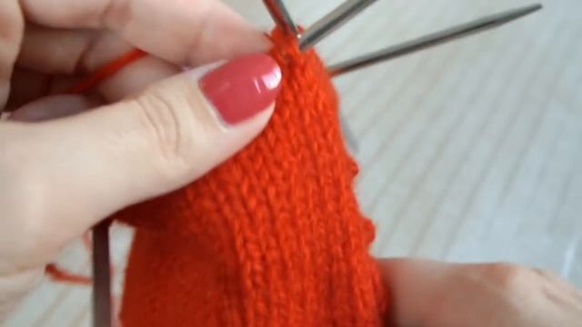 Убавки на мыске носка. Ленточный мысок