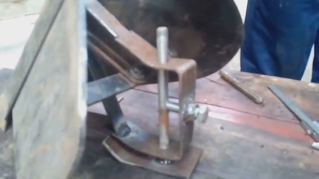 Доработка сошников двойного окучника к мотоблоку "ОКА"".