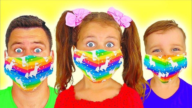 Милана и ее песня про антивирусные маски.