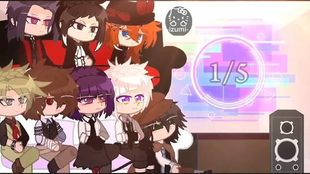 //BSD react to ATSUSHI//BSD//Reaction//No part 2//-Izumi-//