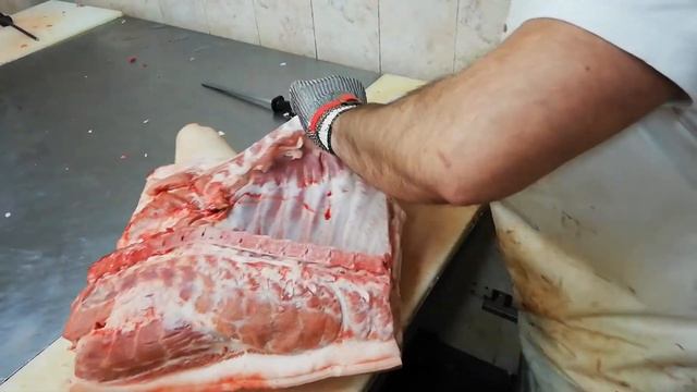 Обвалка свинины. Как это делаю я.
