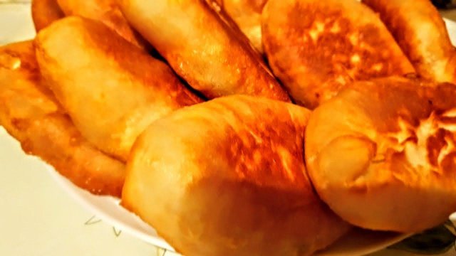 Пирожки цыганские с выжарками и картошкой по старинному рецепту. Gipsy kitchen.