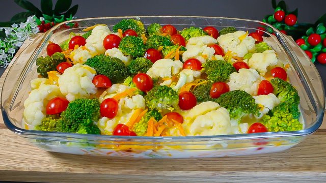 Очень вкусные брокколи с цветной капустой! Я делаю это рецепт каждую неделю!