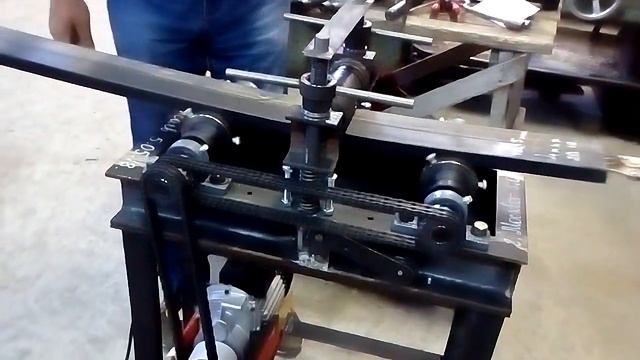 Трубогиб профилегиб с электроприводом своими руками