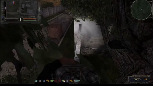 S.T.A.L.K.E.R.: Народная Солянка 2016. Тайник Злобного на Агропроме. (На дереве)