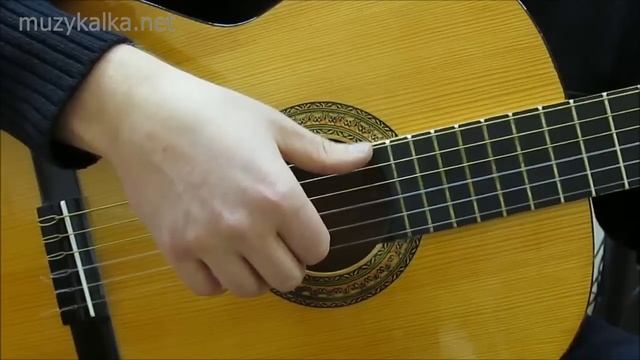 Перебор шестерка на гитаре