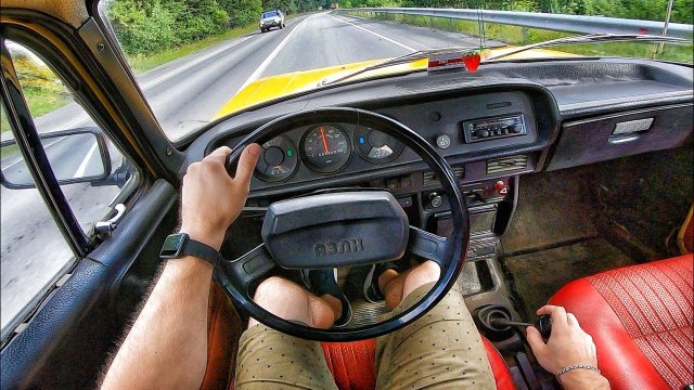 1977 Moskvich 2137 1.5 MT - POV TEST DRIVE