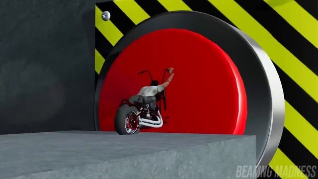 НЕ НАЖИМАЙТЕ НА БОЛЬШУЮ КРАСНУЮ КНОПКУ ОПАСНОСТИ BeamNG Drive