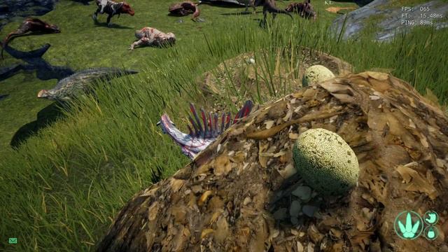 ИГРАЮ ЗА СПИНОЗАВРА НА КАРТЕ ТЕНЬЯВА! The Isle