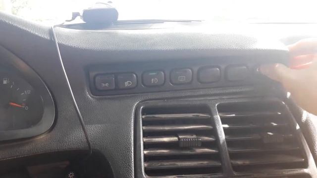 Как поменять кнопки габаритов ваз 2110/2112/2111