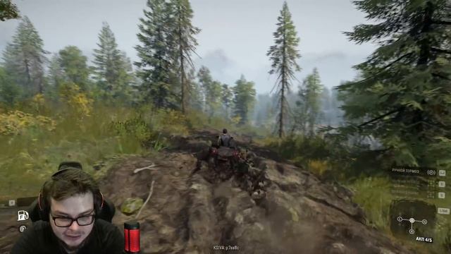 ОТПРАВИЛСЯ НА ОЧЕНЬ ГРЯЗНЫЕ ПОКАТУШКИ НА КВАДРОЦИКЛЕ! (SNOWRUNNER)