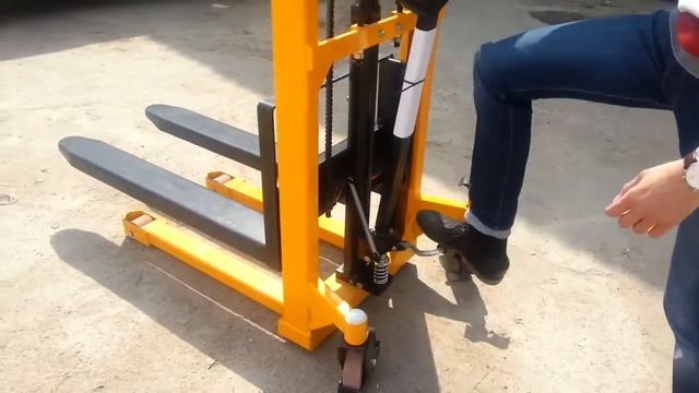 Принцип работы штабелёра