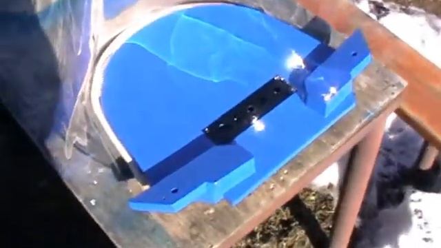 Тофалар 500 тюнинг мотобуксировщика. Ветровое стекло. Часть 2.