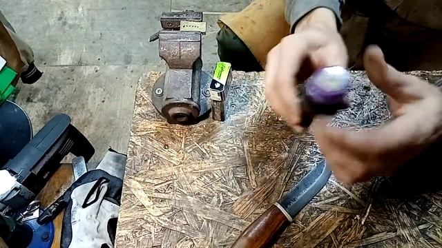 Пропитка  рукояти  ножа, как делаю я