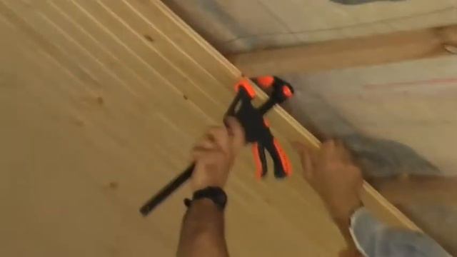 Монтаж кривой вагонки. Подробно.