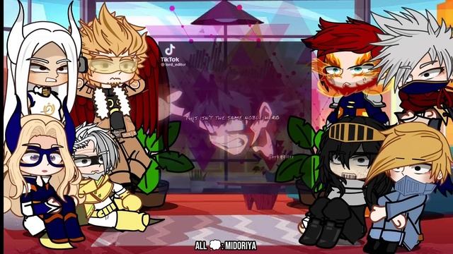 pro heroes react to deku BNHA/BOKU NO HERO ACADEMIA (MHA)