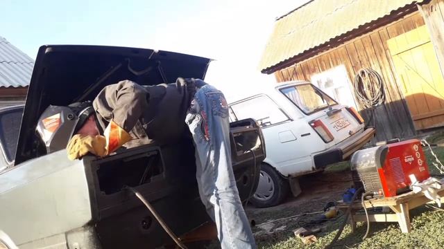 ваз 2107 замена задней панели