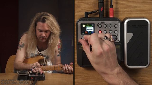 Гитарный процессор NUX MG-100 - простой и недорогой